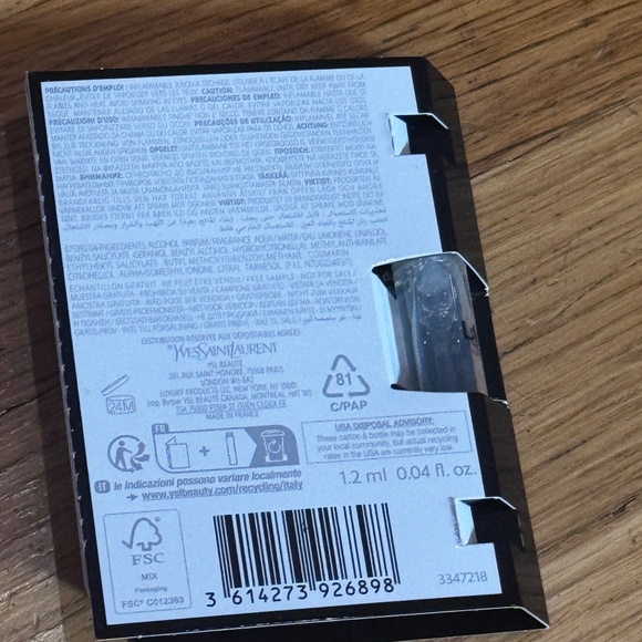 NEW NWT LIBRE L'ABSOLU PLATINE - Picture 2 of 2